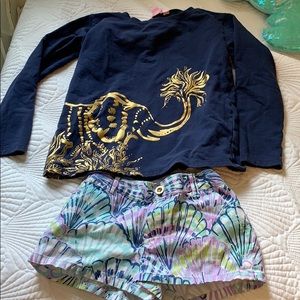 Lilly Pulitzer Outfit (Size L 8-10)